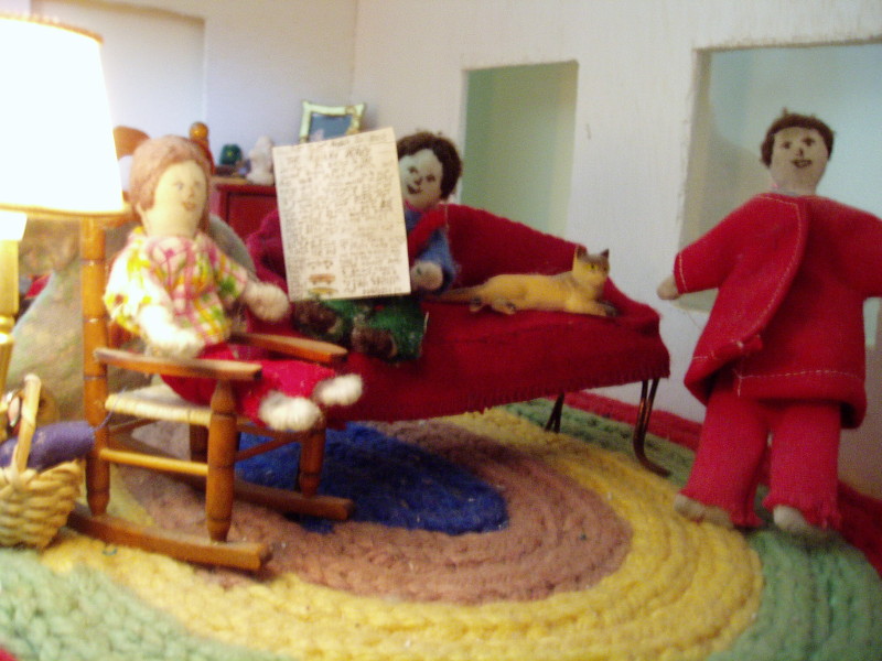Doll living room in 2008